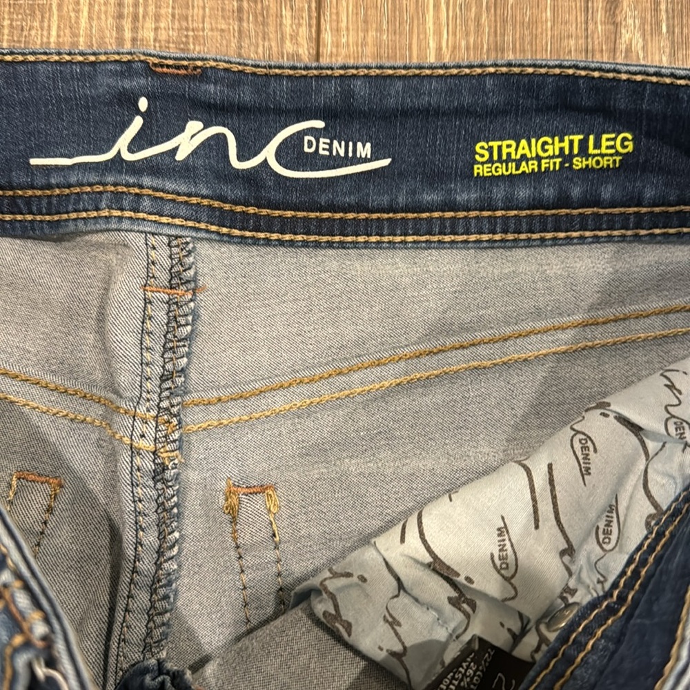 Inc Jeans straight size 2S - Picture 4 of 12
